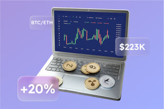 Visualisation technologique du système de trading automatisé par IA sur Roc Financange