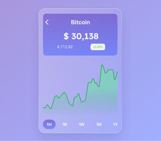 Roc Financange crypto trading platform overview with live data